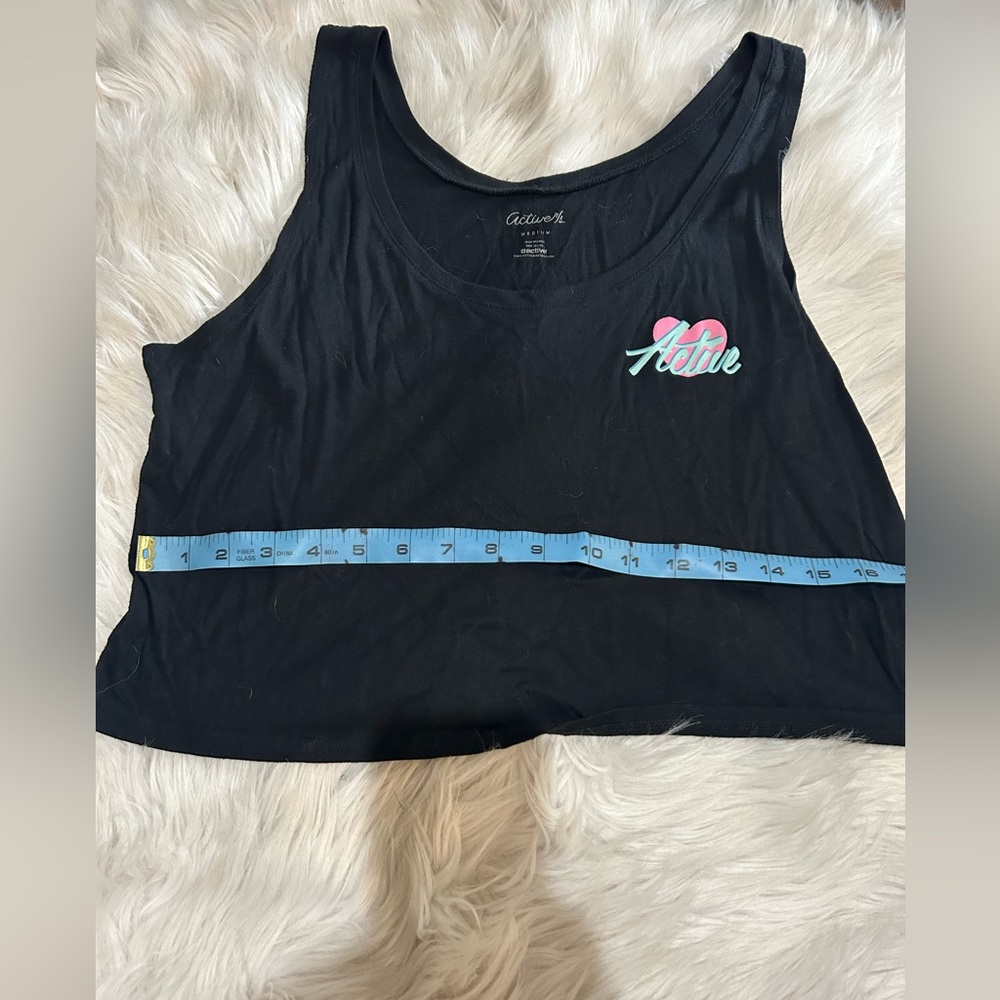 Black Tank Top Active Ride Shop